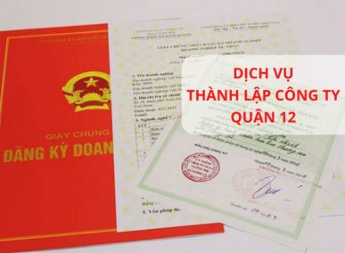 dịch vụ thành lập công ty tại quận 12